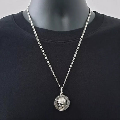 TitanSkull | Stoere Titanium Schedel Ketting