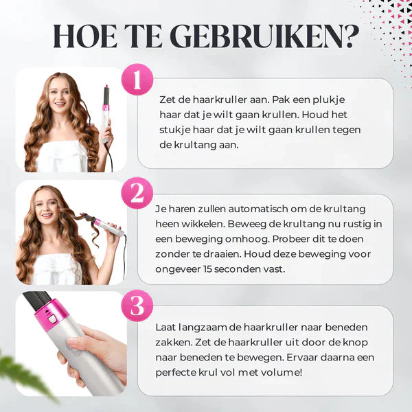 5-in-1 AirWrap | De Alles-in-één Haardroger voor Professionele Resultaten Thuis