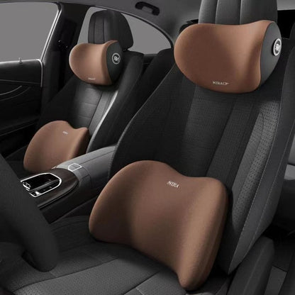 ComfortAuto | Luxe Kussenset - Ultiem Reiscomfort voor in de Auto