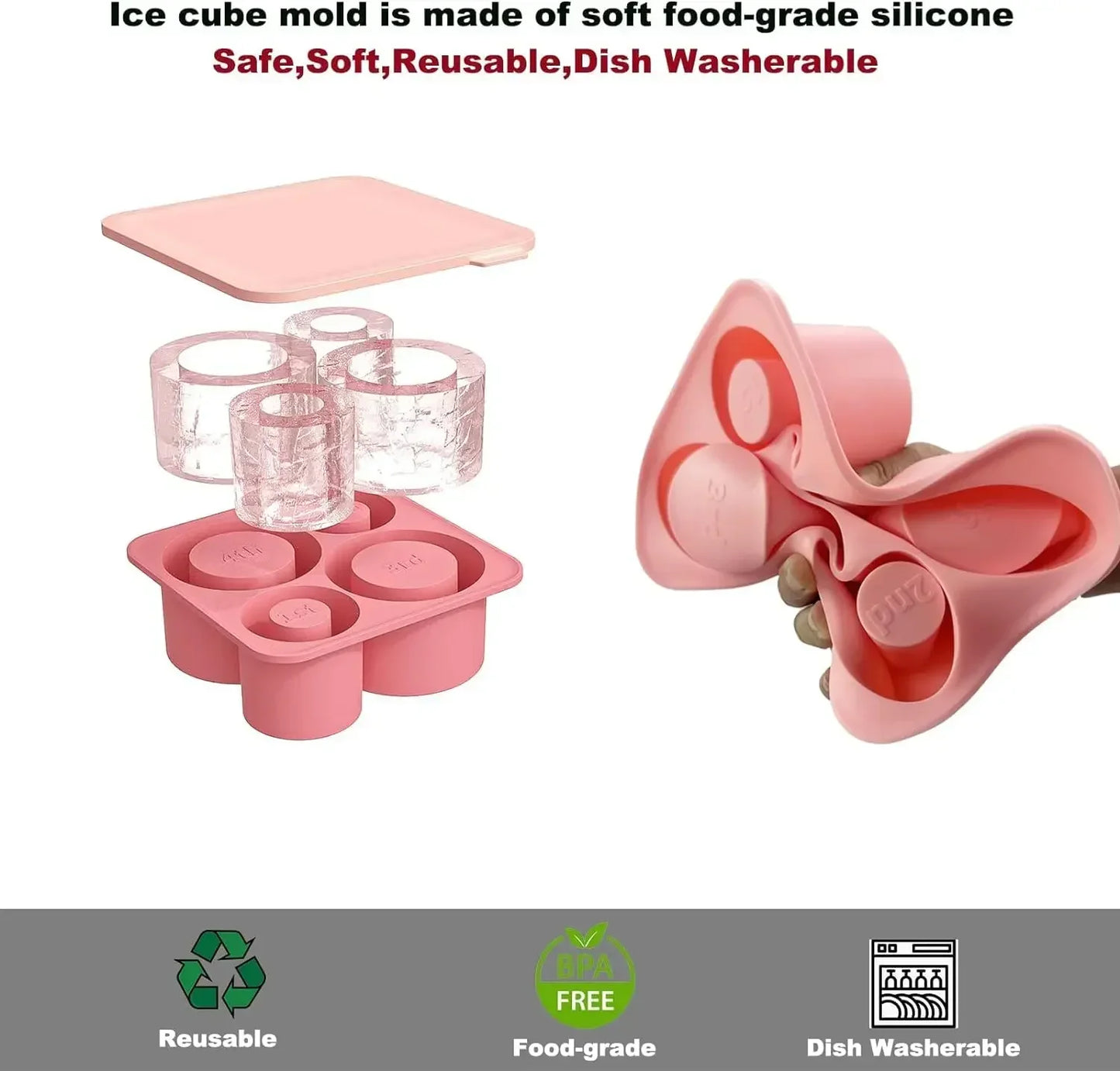 TumblerChill | Silicone Ice Tray