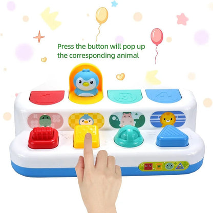 Baby Button Speelgoed | Ploppend Plezier Interactief Speelgoed