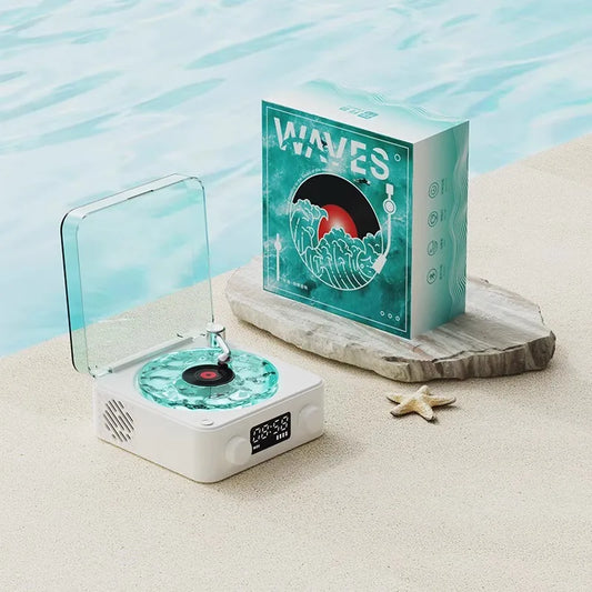 NostalgieWaves | Retro Bluetooth Platenspeler Speaker