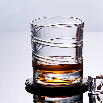 Twist & Sip Whiskey Glas | Stijlvol Old Fashioned Glass voor Bourbon, Scotch en Cocktails Liefhebbers