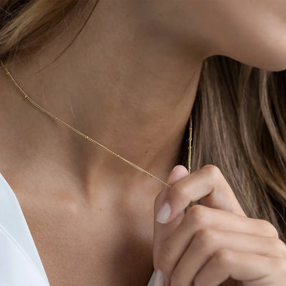 Minimalistische ketting | Goud Accesoire