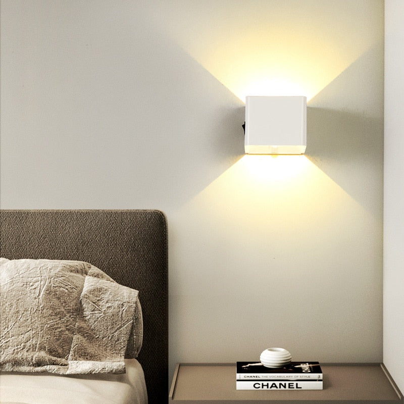 SquareLuxe Wandlamp | De draadloze en luxe wandlamp!