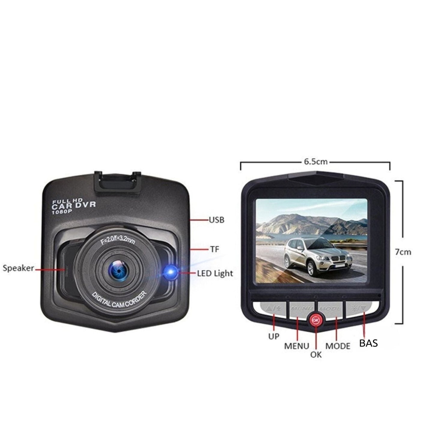 DriveVision Pro | Full HD Dashcam voor Optimale Veiligheid