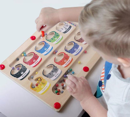 RainbowNumbers | Kleurrijke Magnetische Tel Puzzel voor Kinderen