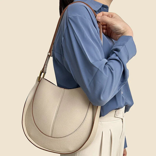 Paulien Luxe Crossbody Tas | Zacht Leren Dames Schoudertas