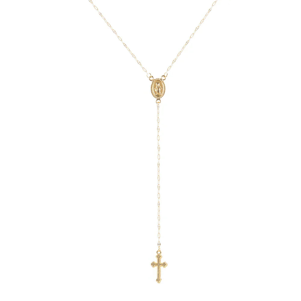 Emi Vintage Ketting | Bohemian Christian Cross Ketting