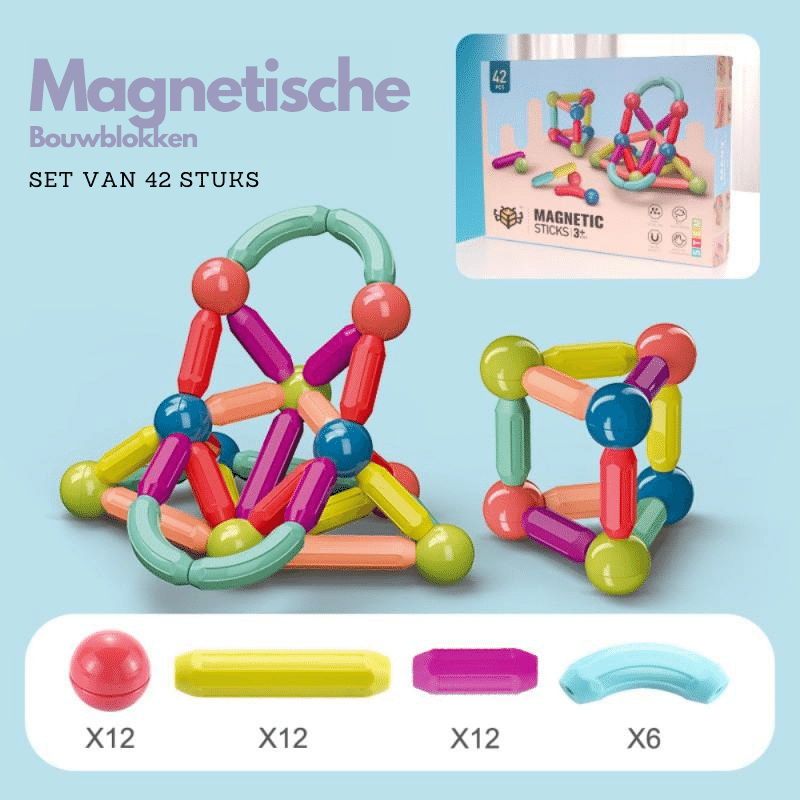 Magnetische Speelblokken | Bevorder Creativiteit en Ontwikkeling bij Kinderen