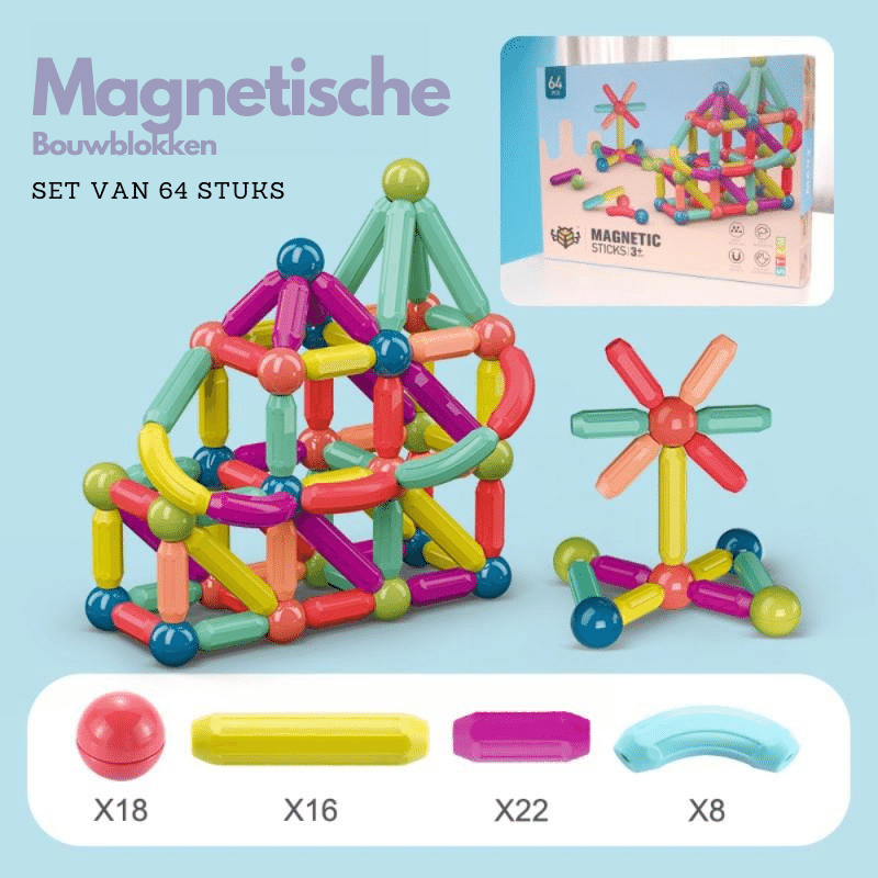 Magnetische Speelblokken | Bevorder Creativiteit en Ontwikkeling bij Kinderen