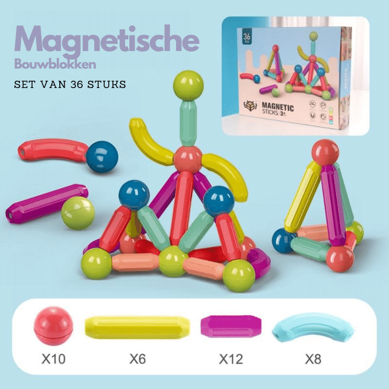 Magnetische Speelblokken | Bevorder Creativiteit en Ontwikkeling bij Kinderen