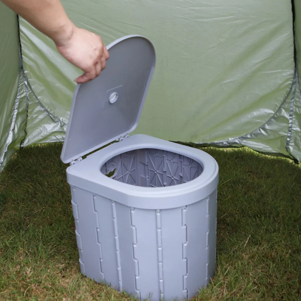 FlexiToilet | Het Ideale Opvouwbare Reis- en Campingtoilet