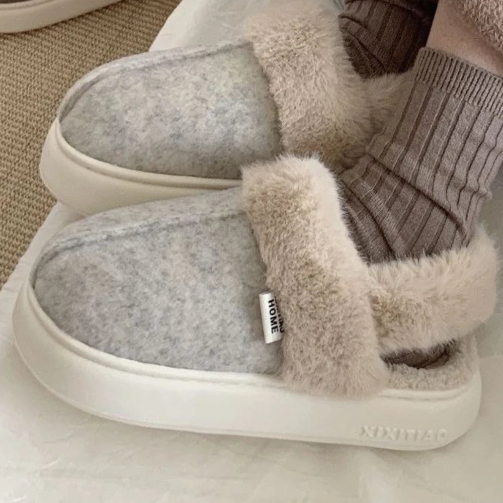 WinterWarm Slippers – Trendy en Warme Antislip Huisslippers