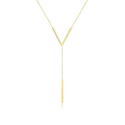 Lady Glam V-vormige Claviculair Ketting