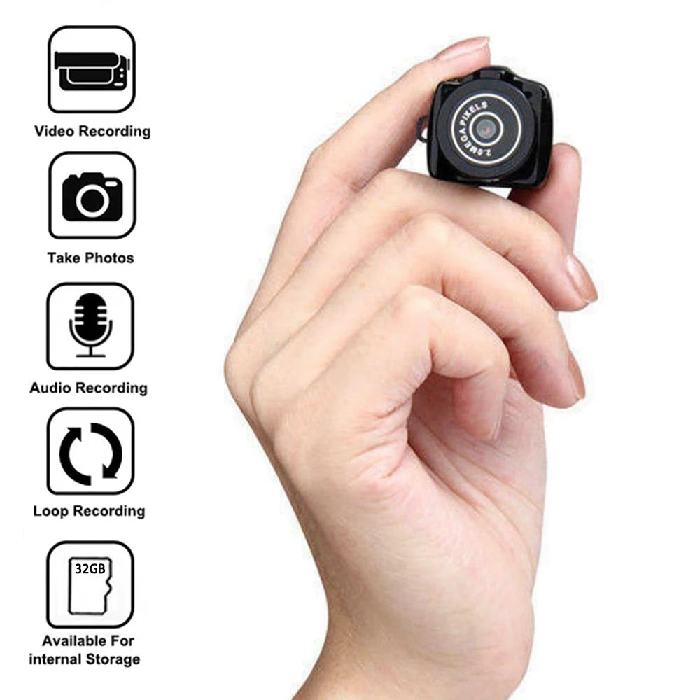 MiniSpy Pro | Draagbare HD Mini Camera met Sleutelhanger