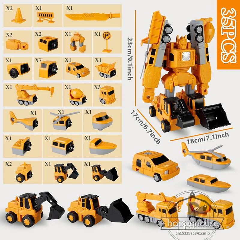 MagniBots | Bouw, Transformeer en Speel met Magnetische Auto's!