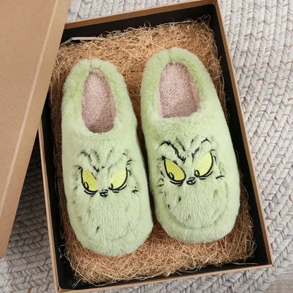 Kerstmonster Slippers | Warm & Schattig, Ideaal voor de Winter