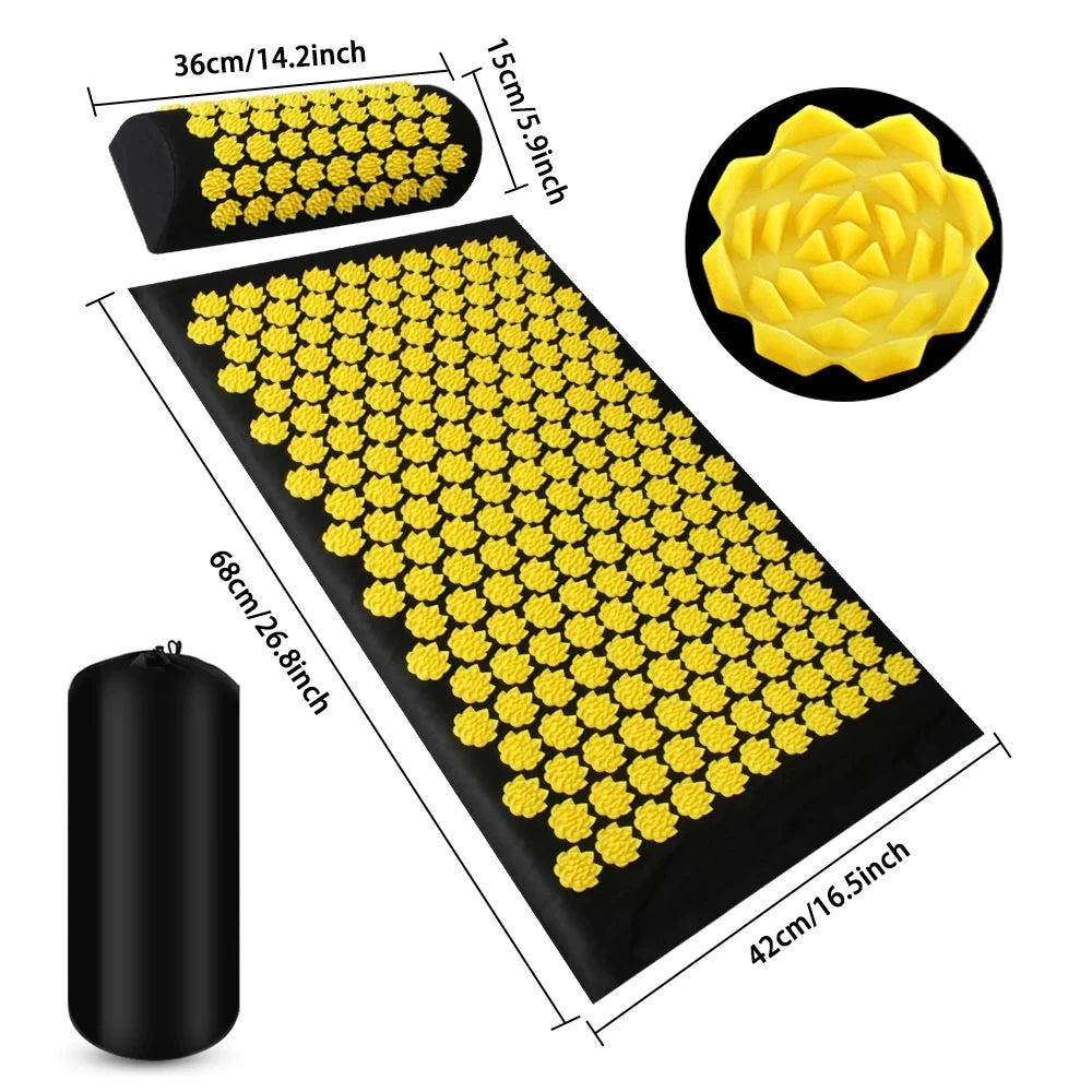 ZenSpikes Acupressure Mat | Massagekussen voor Diepe Ontspanning en Spierherstel