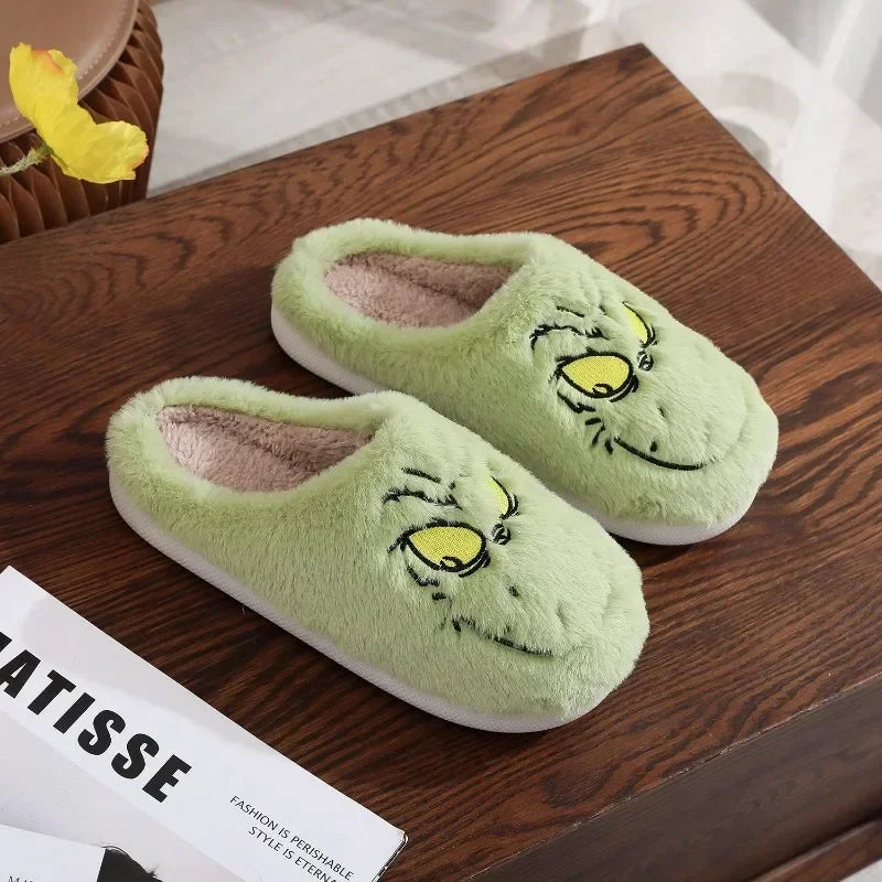 Kerstmonster Slippers | Warm & Schattig, Ideaal voor de Winter