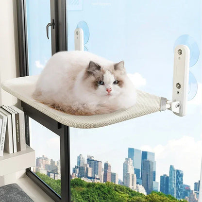 Cozy Window Lounger | Opvouwbare Kattenhangmat voor Vensterbank.