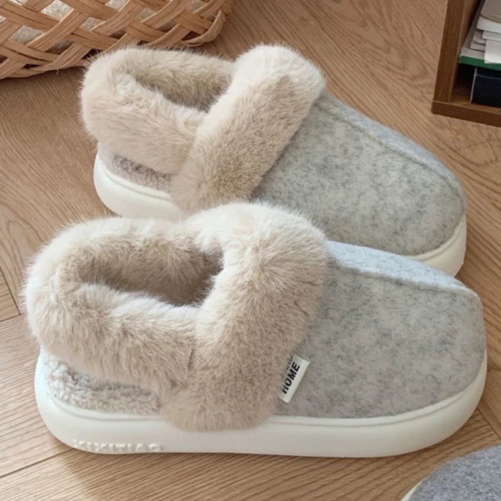 WinterWarm Slippers – Trendy en Warme Antislip Huisslippers