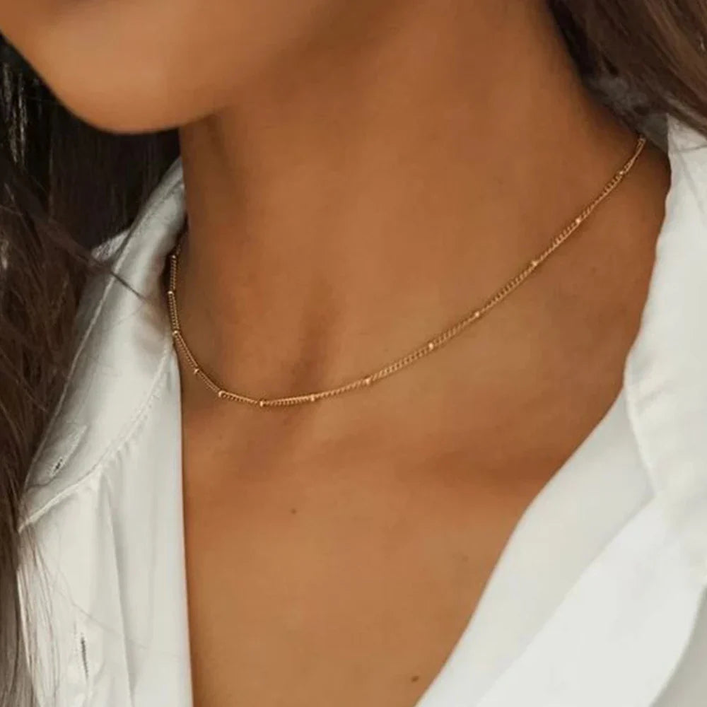 Minimalistische ketting | Goud Accesoire