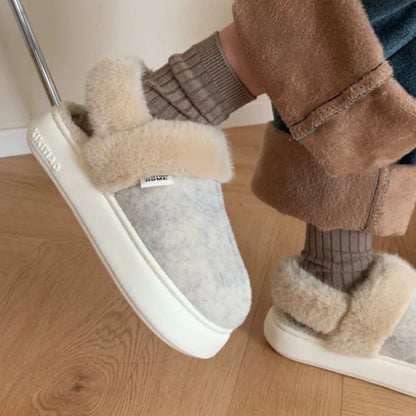 WinterWarm Slippers – Trendy en Warme Antislip Huisslippers