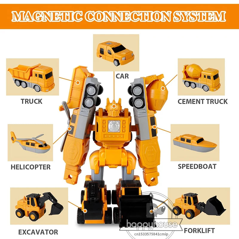 MagniBots | Bouw, Transformeer en Speel met Magnetische Auto's!