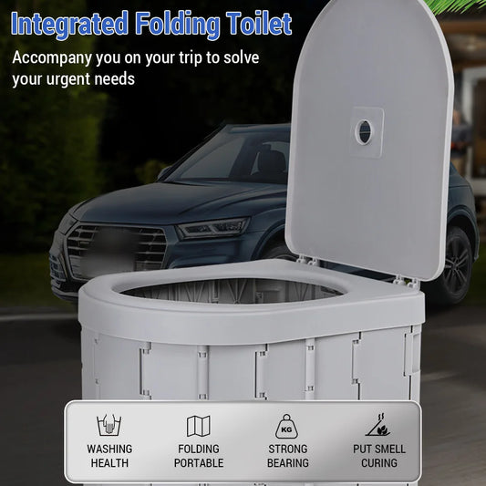 FlexiToilet | Het Ideale Opvouwbare Reis- en Campingtoilet