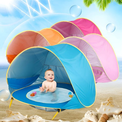 ZonBescherm Baby Tent | Bescherm je baby tegen schadelijke UV-stralen!