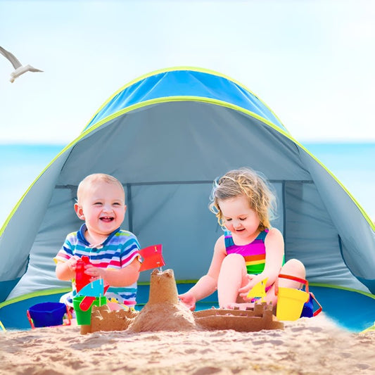 ZonBescherm Baby Tent | Bescherm je baby tegen schadelijke UV-stralen!