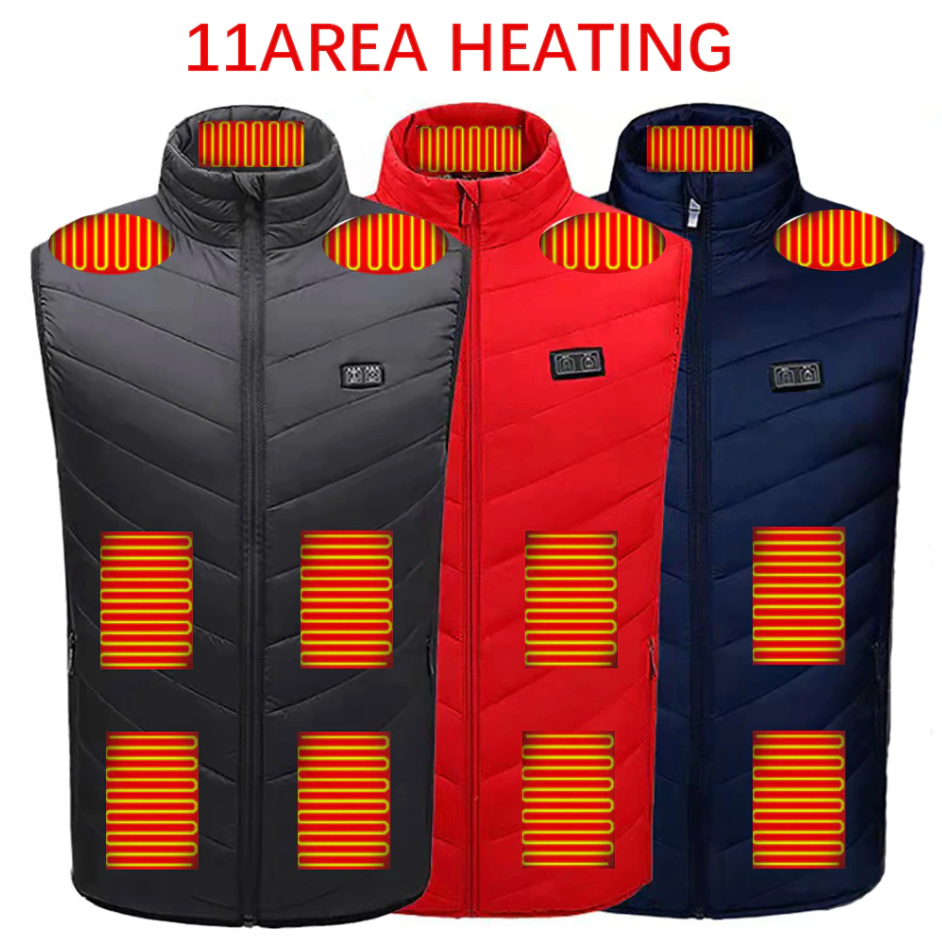 BodyHeat Verwarmd Vest – Altijd Warm en Comfortabel in de Koude Maanden