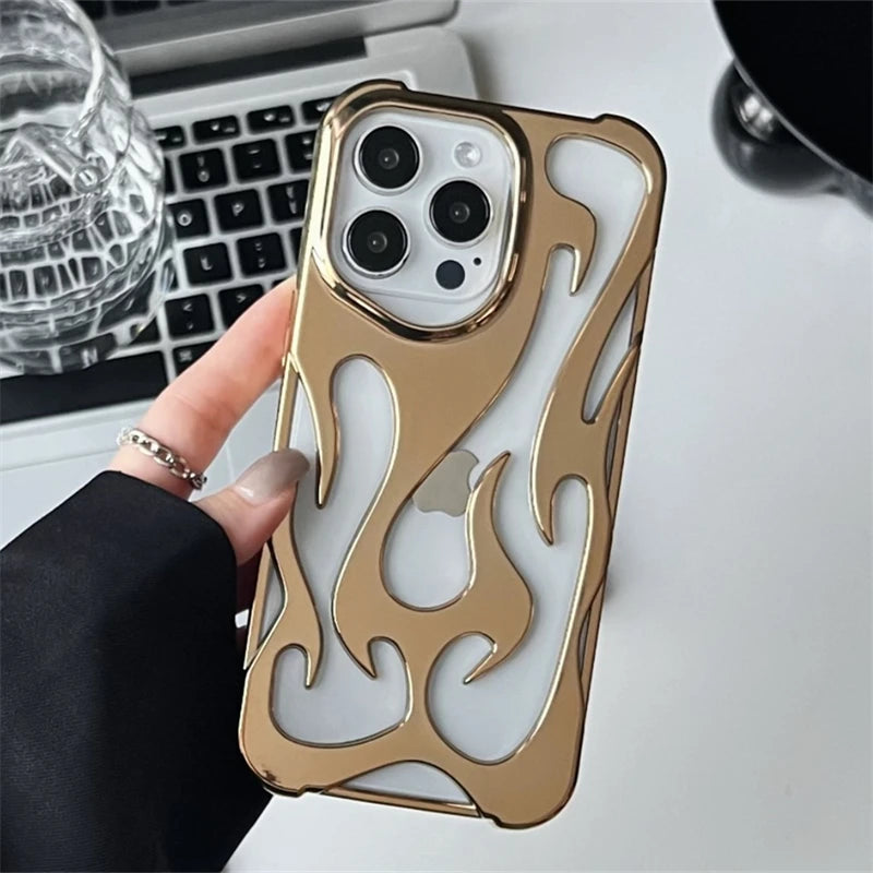 Cool Fire Flame Phone Case - Brandende Bescherming voor Jouw Smartphone!