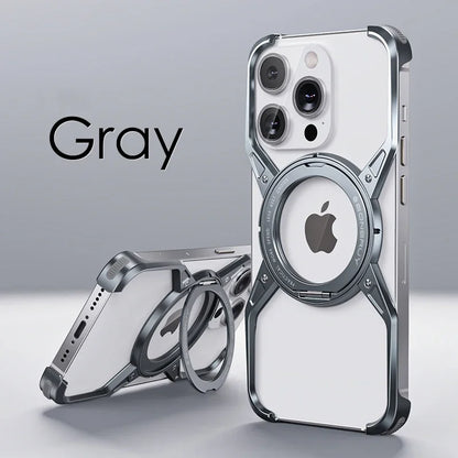 Aluminium MagSafe Shockproof Case - Ultieme Bescherming voor Je iPhone!