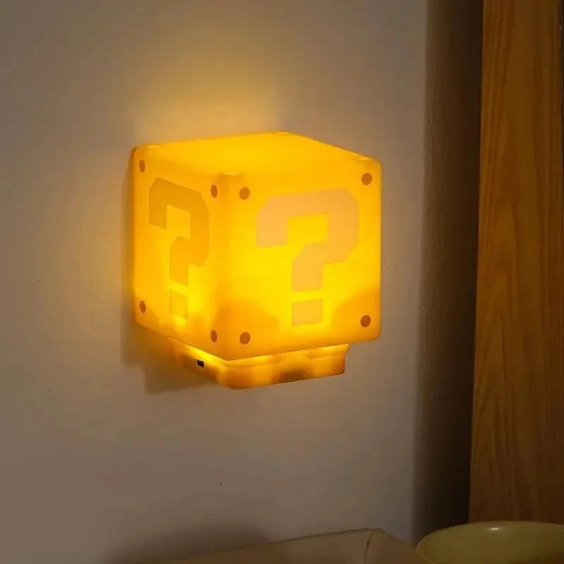 Super Mario LED Nachtlamp – Speelse Verlichting voor Fans van alle Leeftijden