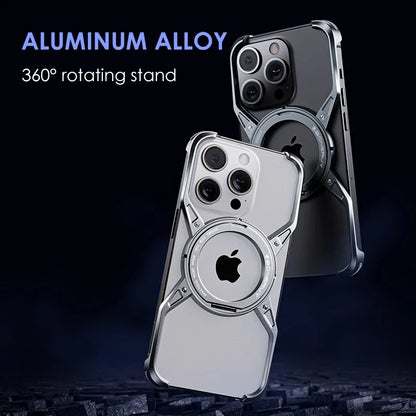 Aluminium MagSafe Shockproof Case - Ultieme Bescherming voor Je iPhone!