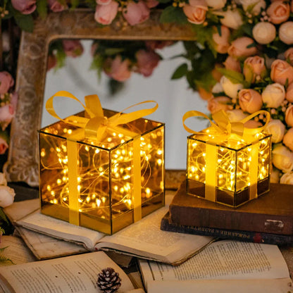 GlowGift: Glazen Lichtdecoratie