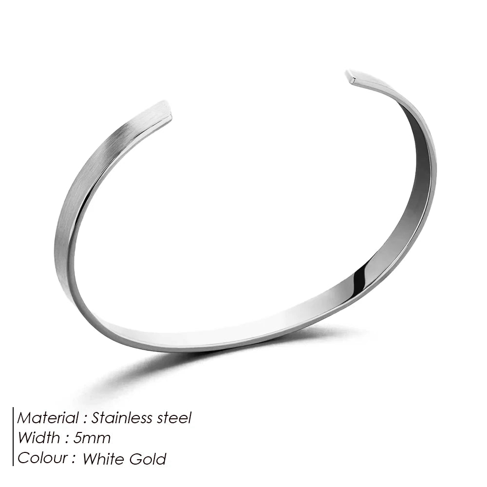 Platina Manchet Armband - Tijdloos Elegant en Duurzaam