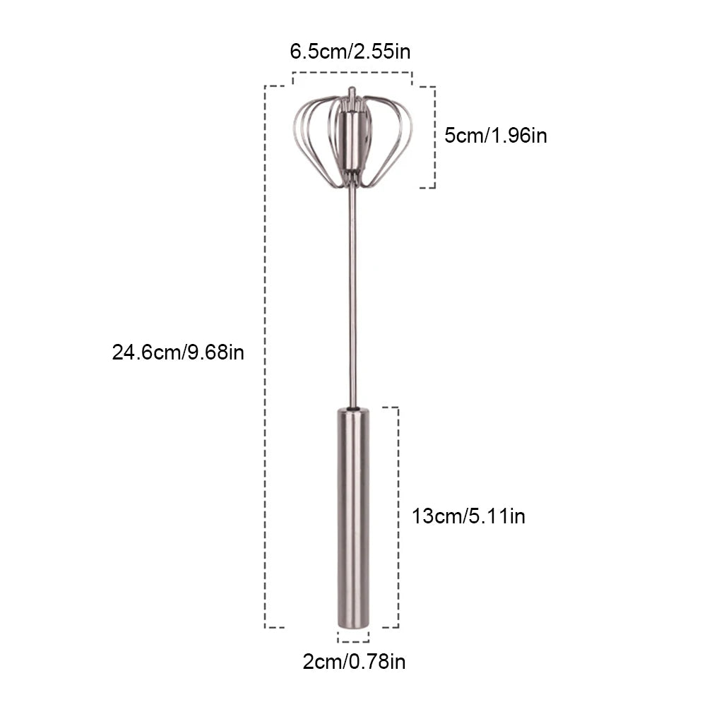 Magic Whirl Egg Beater - Efficiënt Eieren Kloppen met Stijl