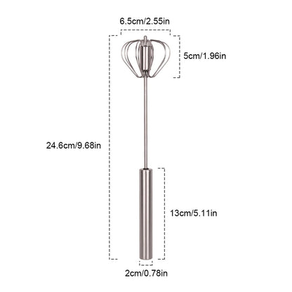 Magic Whirl Egg Beater - Efficiënt Eieren Kloppen met Stijl