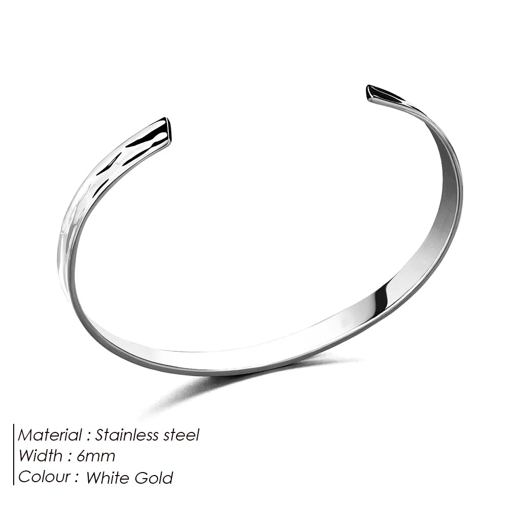 Stijlvolle RVS Cuff Armband | Modern en Duurzaam Design