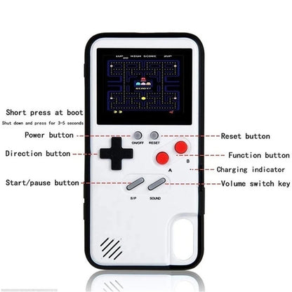 Retro Gameboy iPhone Case | Speelbare Game Hoesje met Klassieke Games voor iPhone