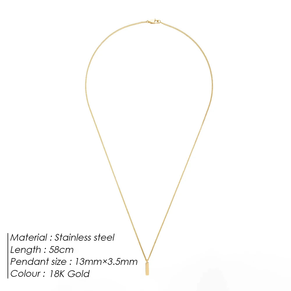 Minimalistische Hanger Ketting: Tijdloze Elegantie voor Elke Gelegenheid