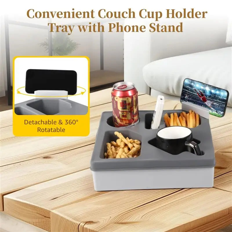 Siliconen Couch Caddy Organizer: Houd je Woonkamer Georganiseerd