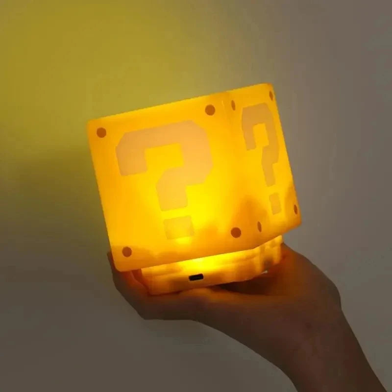 Super Mario LED Nachtlamp – Speelse Verlichting voor Fans van alle Leeftijden