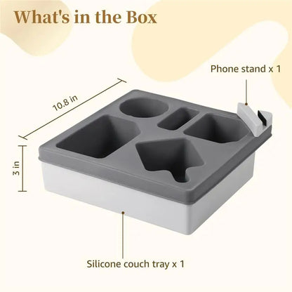 Siliconen Couch Caddy Organizer: Houd je Woonkamer Georganiseerd