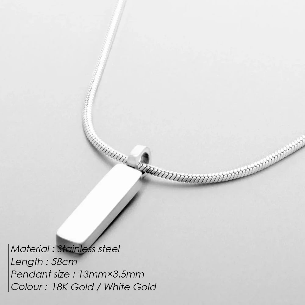 Stijlvolle Minimalistische Hanger Ketting voor Elke Gelegenheid