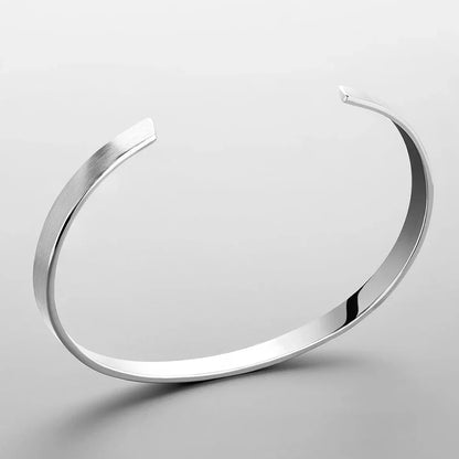 Platina Manchet Armband - Tijdloos Elegant en Duurzaam