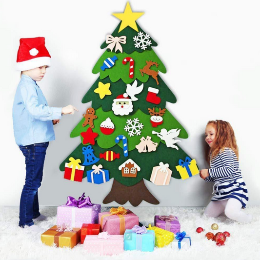 DIY Kinder Kerstboom: Creatieve Kerstdecoratie voor Kinderen